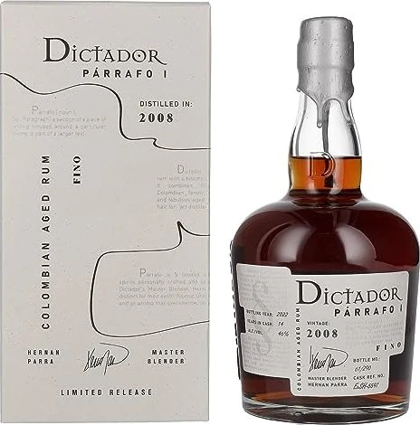 Dictador Párrafo I Fino 2008 700ml