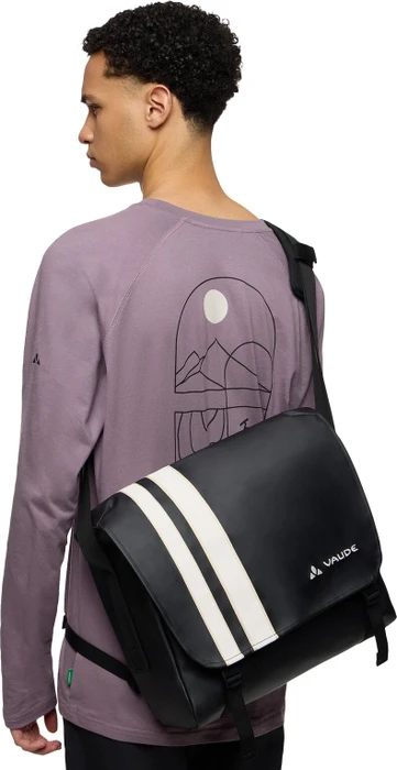 Vaude Aguni Reise Umhängetasche schwarz (49138-010) – Bild 3 von 11