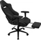 AeroCool ROYAL Leatherette Charcoal Black Gamingstuhl, schwarz Vorschaubild