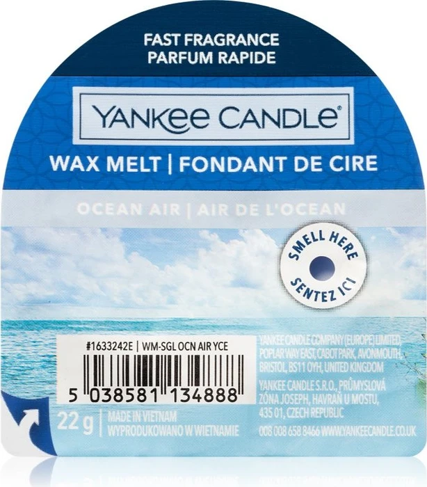 Yankee Candle Ocean Air Duftwachs, 22g