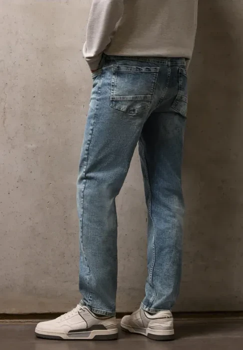 Street One Surfer Jeans soft greencast random wash (Herren)