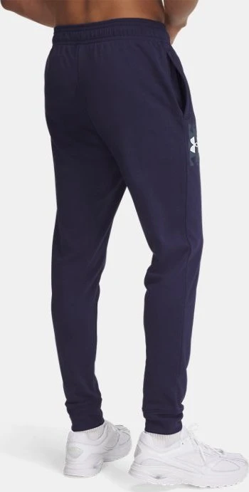 Under Armour Rival French Terry Trainingshose lang black/castlerock/white (Herren)