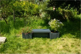 KHW Berlin Gartenbank anthrazit