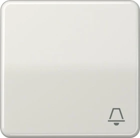 Jung Serie CD Wippe Duroplast mit Symbol "Klingel", lichtgrau