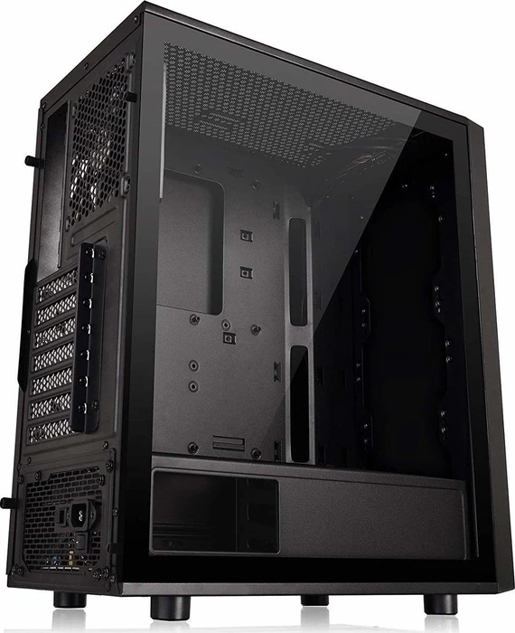 Thermaltake Versa J25 TG, schwarz, Glasfenster