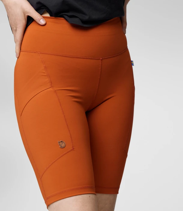 Fjällräven Abisko Tights Hose kurz terracotta brown (Damen)