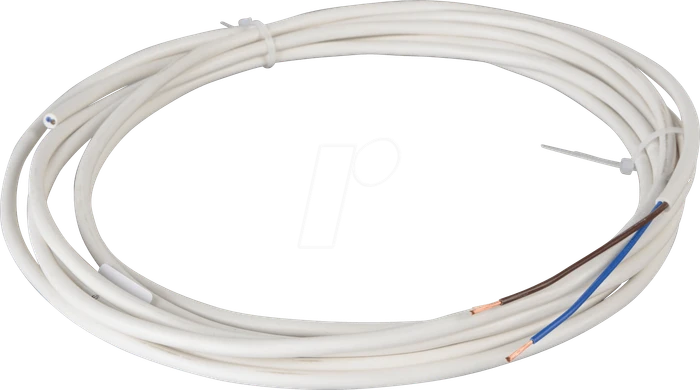 Kopp Schlauchleitung H03VV-F 2 x 0.75 mm², weiß