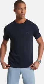 Michael Kors Baumwolle T-Shirt kurzarm midnight (Herren)