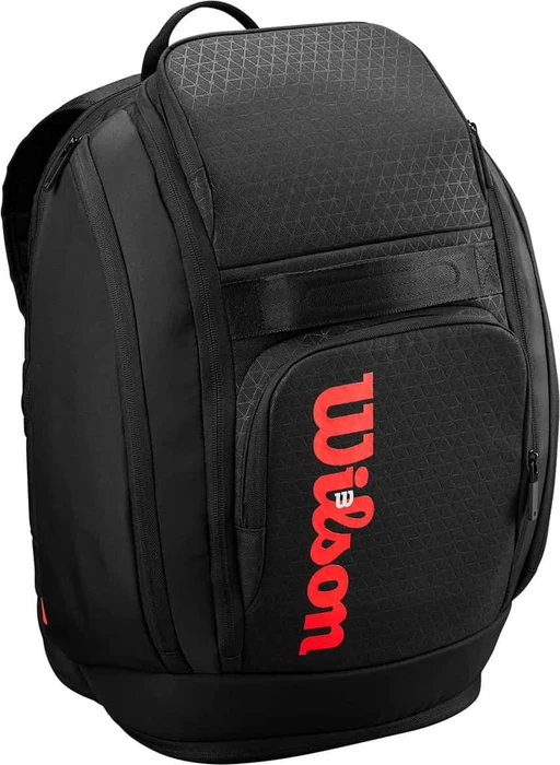Wilson Clash V3 Super Tour Tennisrucksack black/infrared