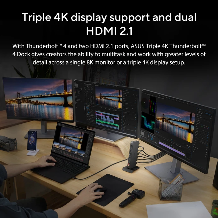 ASUS Master Thunderbolt 5 Dock DC510, Thunderbolt 5 [Buchse]