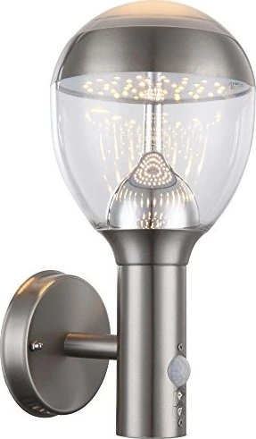 Globo Callisto Sensor Wandleuchte edelstahl