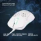 Deltaco WM75 Ultra-Light Gaming Mouse weiß, USB Vorschaubild