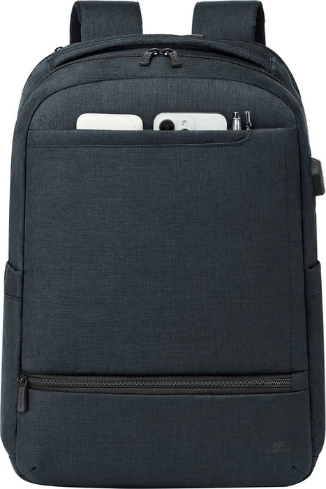 RivaCase 8365 Biscayne ECO 17.3" carry-on Laptop-Rucksack, schwarz