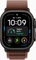 Apple Watch Ultra 4 schwarz mit Alpine Loop Large burgunder Vorschaubild