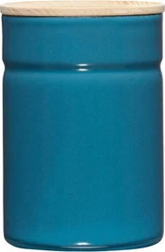 Riess Vorratsdose mit Eschenholzdeckel 565ml blue