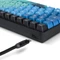Sharkoon Skiller SGK50 S3 Ultimate Set, PBT, blau/schwarz, LEDs RGB, hot-swap, Gateron G Pro 3.0 YELLOW, USB, DE Vorschaubild