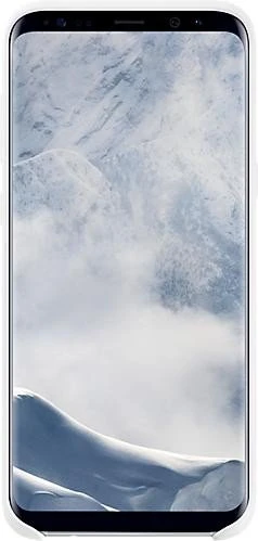 Samsung Silicone Cover für Galaxy S8+ weiß