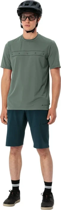 Vaude Qimsa Logo Funktionsshirt kurzarm agave (Herren)