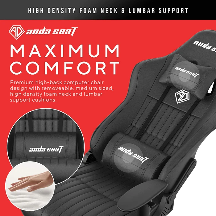 Anda Seat Jungle Premium Gamingstuhl, schwarz
