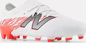 New Balance Furon Team JNR FG V8 white/energy red/black (Junior)