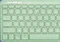 Trust Lyra Multi-Device Wireless Keyboard & Mouse Set, grün, USB/Bluetooth, DE Vorschaubild