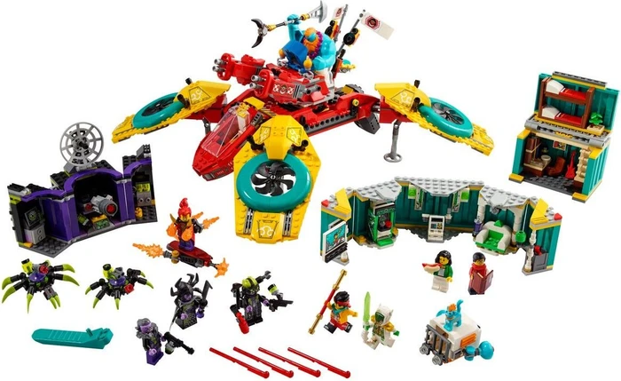 LEGO Monkie Kid - Monkie Kids Hubschrauberdrohne