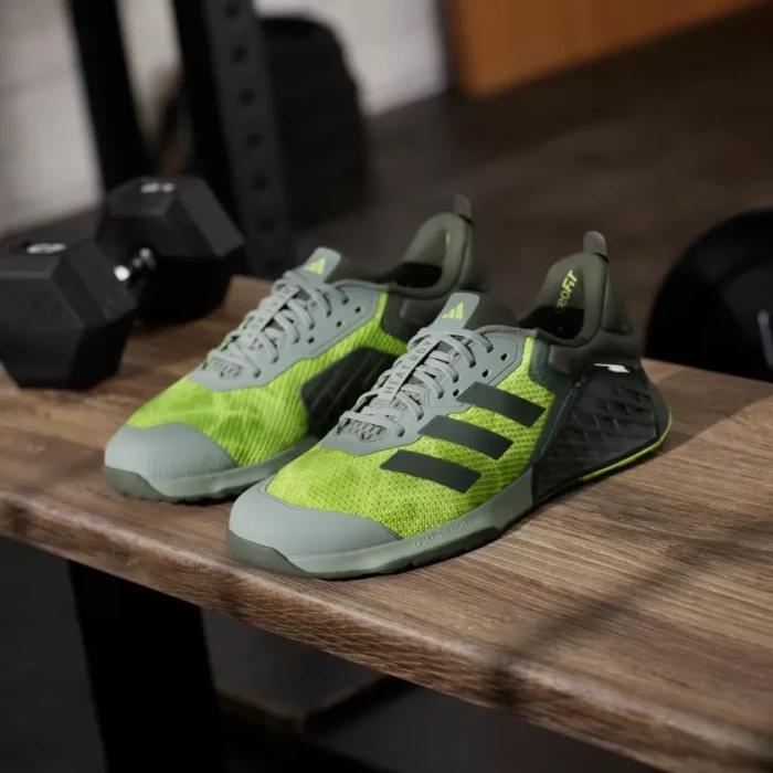 adidas Dropset 3 silver green/night cargo/lucid lemon