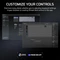 Corsair Vanguard Air 99 Wireless, schwarz, LEDs RGB, Corsair OPX Low-Profile, USB/Bluetooth, UK Vorschaubild