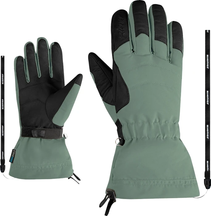 Ziener Kilatana AS AW Skihandschuhe dusty green (Damen)