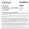 Zotac Gaming GeForce RTX 2070 Mini, 8GB GDDR6, DVI, HDMI, 3x DP Vorschaubild