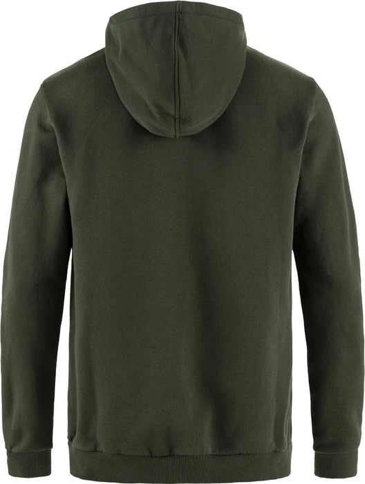 Fjällräven Logo Hoodie deep forest (Herren)