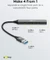 Wentronic goobay Slim 4-Port USB-Hub, 1x USB-A 3.0/1x USB-C 2.0/2x USB-A 2.0, USB-A 3.0 [Stecker] Vorschaubild