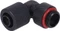 Aquatuning HF Schlauchanschluss, 90°, G1/4" AG auf 11/8mm drehbar, schwarz Vorschaubild