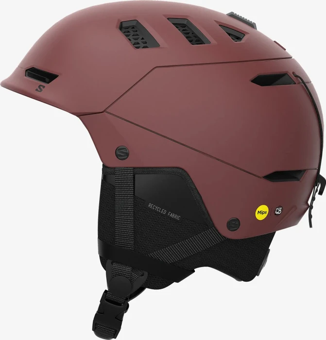 Salomon Husk Pro MIPS Helm madder