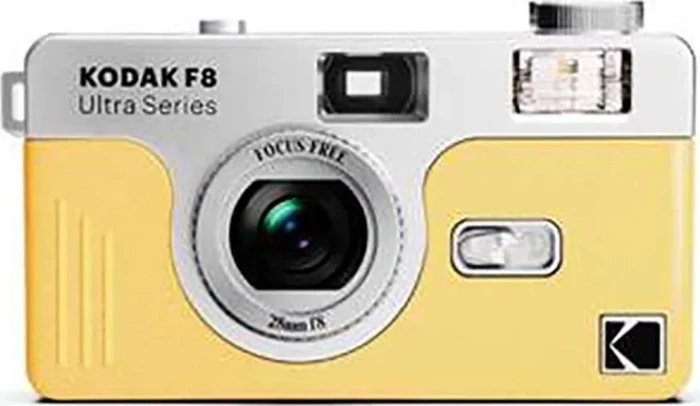Kodak Ultra F8 35mm Film Kamera Light Yellow