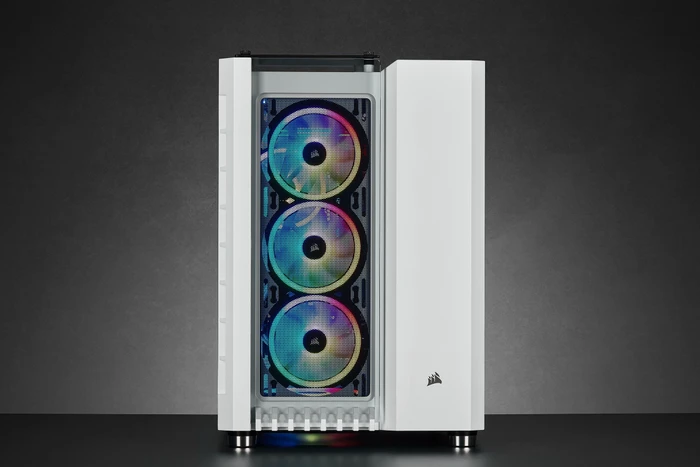 Corsair Crystal Series 680X RGB, weiß, Glasfenster