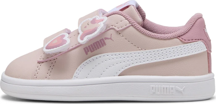 Puma Smash 3.0 Badges mauve mist/puma white (Junior)