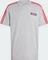 adidas Adicolor Adibreak T-Shirt kurzarm medium grey heather/better scarlet (Herren) Vorschaubild