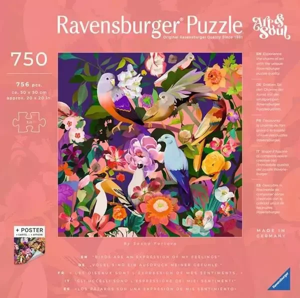 Ravensburger Puzzle Art & Soul Bird watching