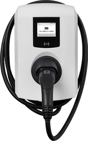 Alfen Eve Single Plus, fest installiertes Ladekabel
