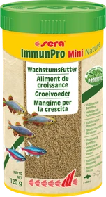 sera ImmunPro Mini Nature, probiotisches Wachstumsfutter für Zierfische, 120g, 250ml