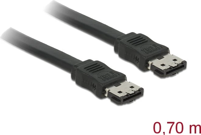 DeLOCK eSATA auf eSATA Kabel, 0.7m