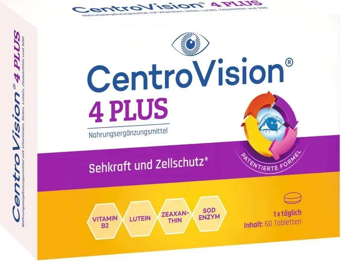 CentroVision 4 Plus Tabletten, 60 Stück