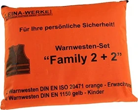 Leina-Werke Warnwesten-Set Family 2+2
