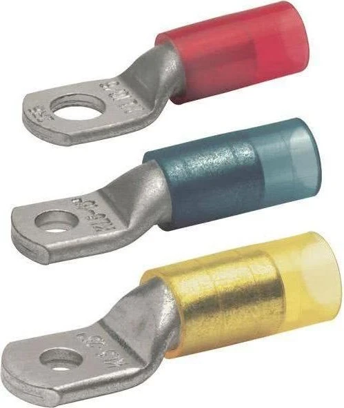 Klauke Isolierter Rohrkabelschuh Cu Normalausführung 35mm² M12 rot