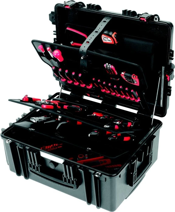 Cimco 17 6882 Gigant Pro Handwerkzeugset inkl. Koffer, 47-tlg.