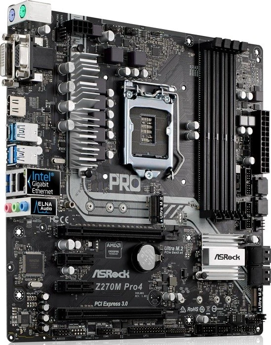 ASRock Z270M Pro4 (Intel 1151)