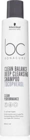 Schwarzkopf BC Bonacure Clean Balance Deep Cleansing Shampoo, 250ml