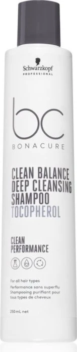 Schwarzkopf BC Bonacure Clean Balance Deep Cleansing Shampoo, 250ml