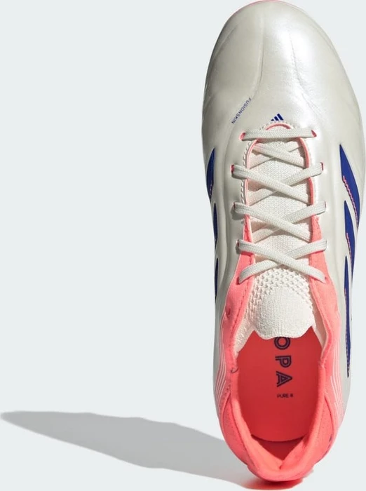 adidas Copa Pure 3 Club FG/AG off white/lucid blue/signal coral (Junior)